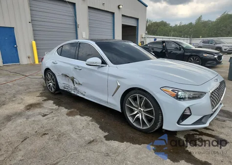 2019 Genesis G70 Prestige из США, поврежденный, VIN KMTG44LA7KU017003